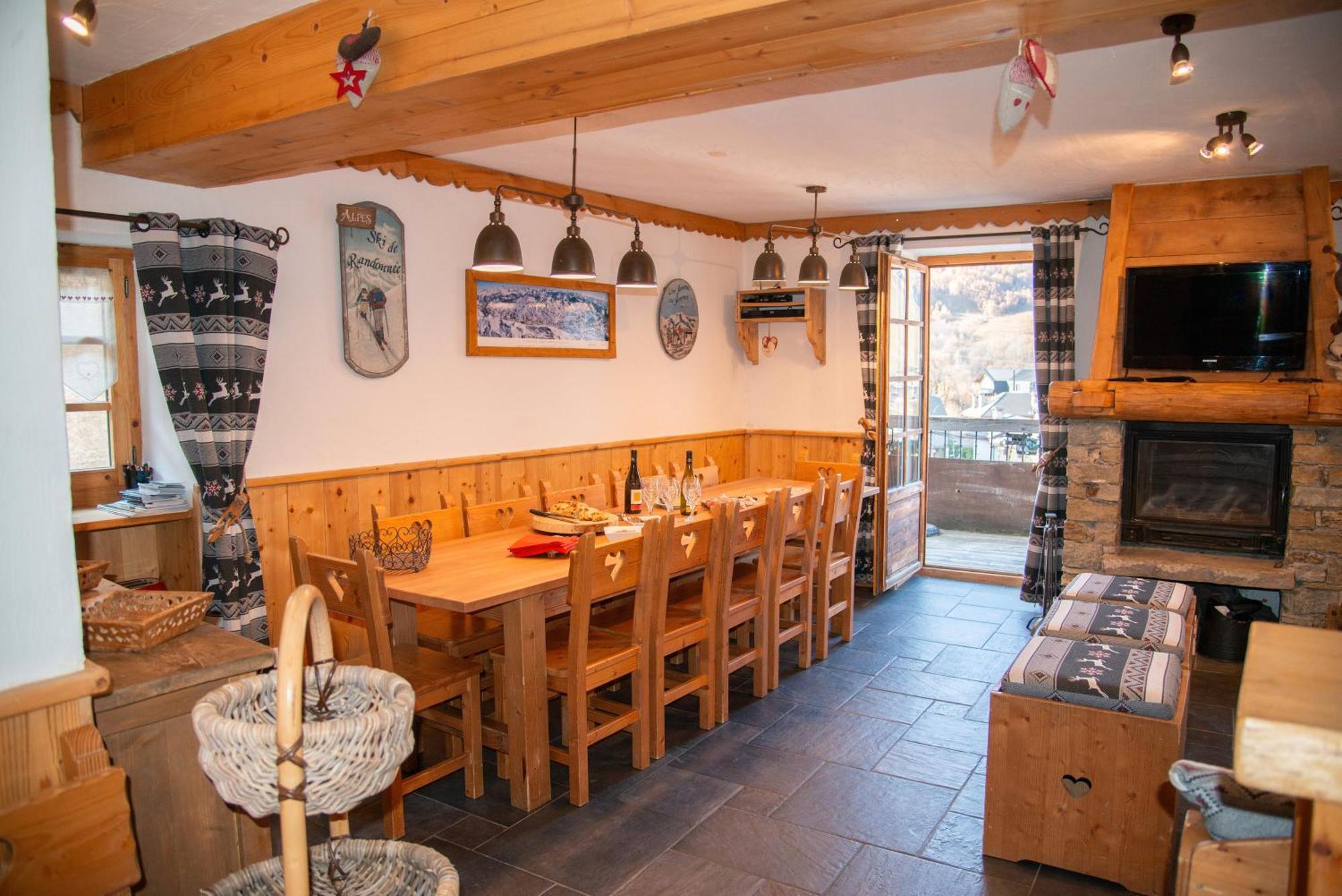 Chalet Cosy Pour 13 Sauna Villa Saint-Martin-de-Belleville Eksteriør billede